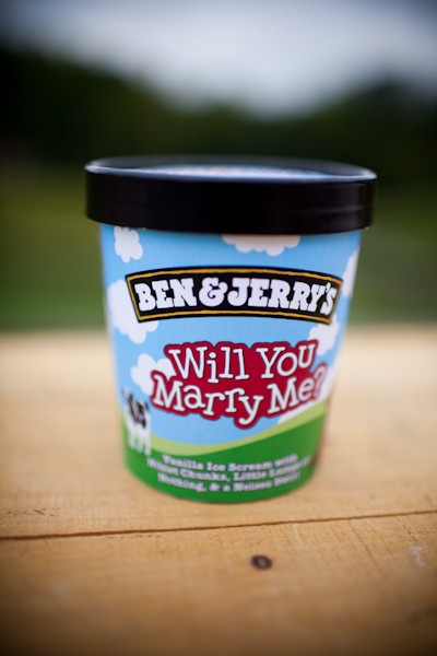 Customized Ben & Jerry's Pint of Ice Cream :: Will you marry me?
